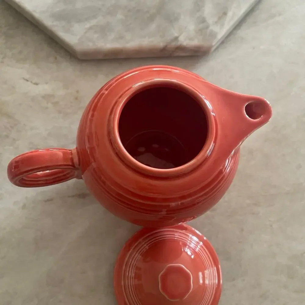 Fiesta Teapot persimmon